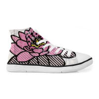 Penelope Design high Sneakers πάνινα παπούτσια lotus